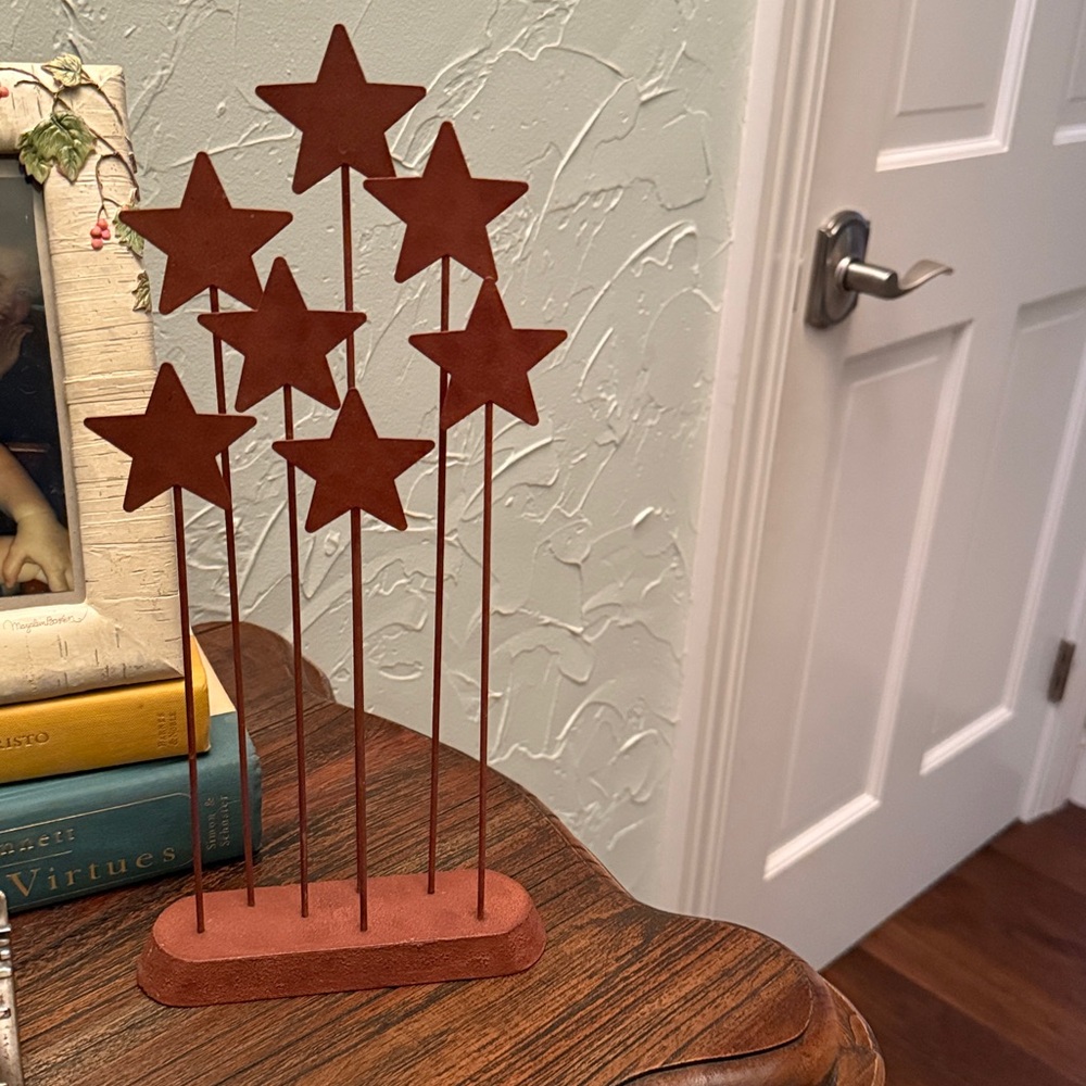 Willow Tree Red Star Holiday Nativity Decor